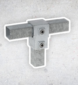 De grootste keuze in vierkante buiskoppelingen Vierkante Steigerbuiskoppelingen