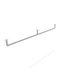 Gardinenstange Cordoba | Stahl 33,7 mm | Decke | DIY