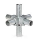 Buiskoppeling - 4-weg Kruisstuk - 33,7mm