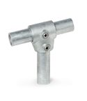 T-Stück, kurz Variabler Winkel 0° - 11° (33.7)
