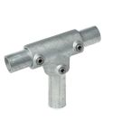 T-Stück, lang Variabler Winkel 0° - 11° (48.3)
