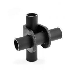 Open Kruisstuk - zwart (48.3)