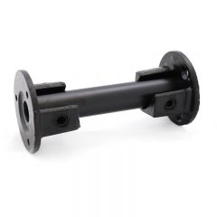 Buiskoppeling - Roedehouders L+R - zwart (33.7)