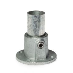 Runde Fußplatte durchgehend (33.7)