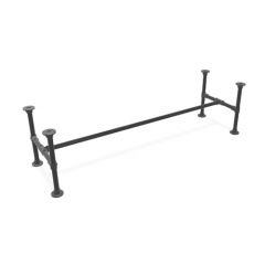 Bankje Mauren | Zwart 33.7 mm | Voet | DIY