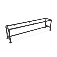 Bankje Triesen | Zwart 33.7 mm | Voet | DIY