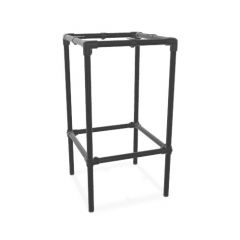 Bartafel Rome | Zwart 33.7 mm | Voet | DIY