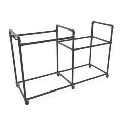 Grillmöbel Picanha | Schwarz 33,7 mm | Rad | DIY