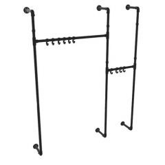 KAPSTOK LONDON | ZWART 26.9MM | WAND | DIY