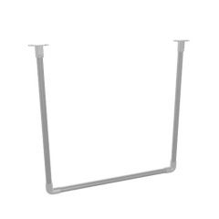 Kleiderständer Caen | Stahl 33,7 mm | Decke | DIY