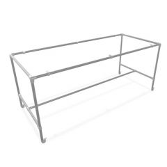 Tafel Graz | Staal 26.9 mm | Wiel | DIY