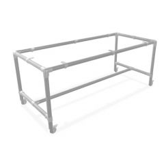 Tafel Graz | Staal 42.4 mm | Wiel | DIY