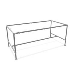 Tafel Salzburg | Staal 33.7 MM | Voet | DIY