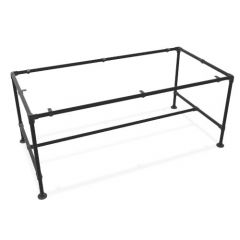 Tisch Salzburg | Schwarz 33,7 MM | Fuß | DIY