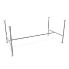 Tafel Vienna | Zwart 33.7 MM | Voet | DIY