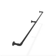 Trapleuning Narva | Zwart 33.7 mm | Wand | DIY