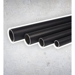 Stahlrohr - Schwarz 26.9 mm
