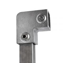 Kniestuk 90° - vierkant (40mm)