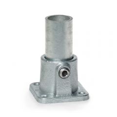 Buiskoppeling - Vierkante Voetplaat - 26,9 mm