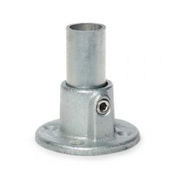 Buiskoppeling - Ronde Voetplaat - 48,3mm