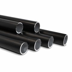 Aluminiumrohr Schwarz - 26.9 mm